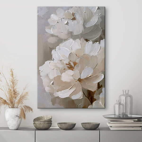 Delicate blooms in soft hues