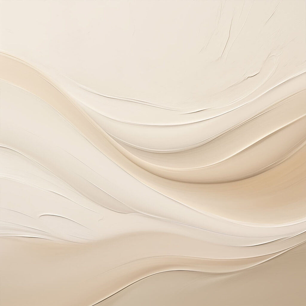 White and tan wavy lines