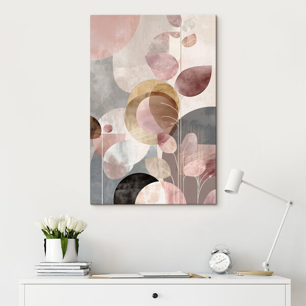 Soft hues in a modern design Soft hues in a modern design