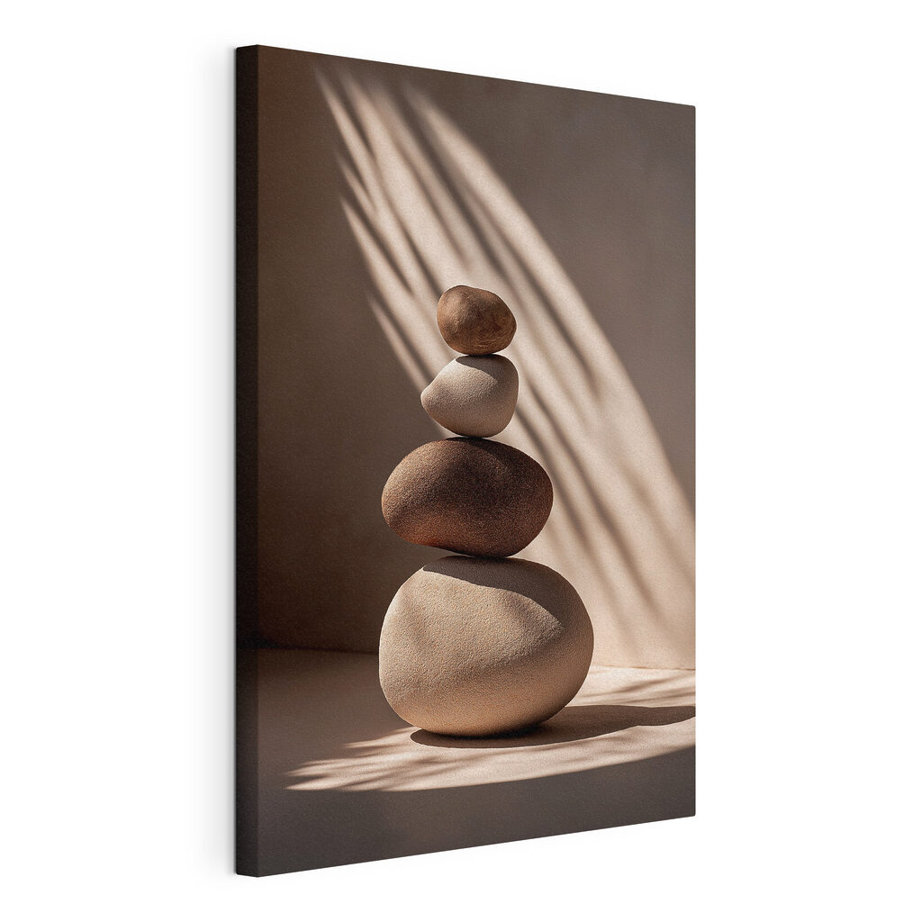 Stack of rocks in a pile