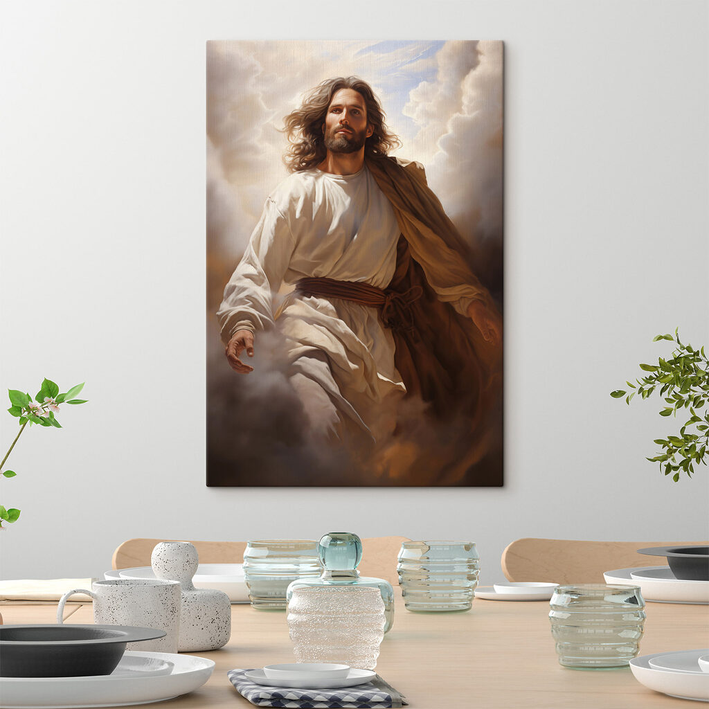 Painting of a man in a robe
