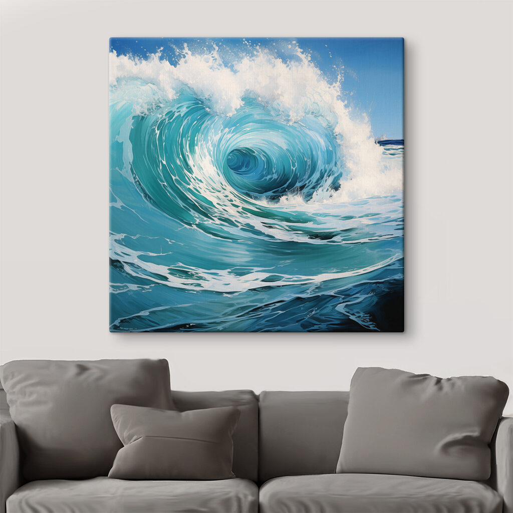 Large wave in the ocean