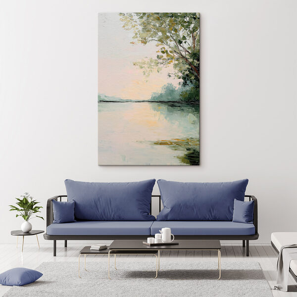 Tree next to a body of water