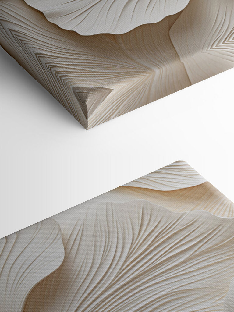 Softly Curving Organic Patterns Delight