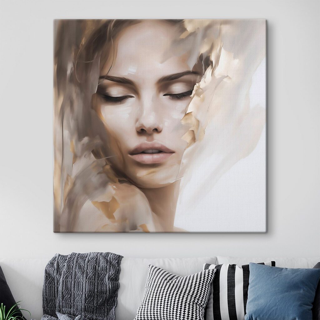 Ethereal beauty in soft tones