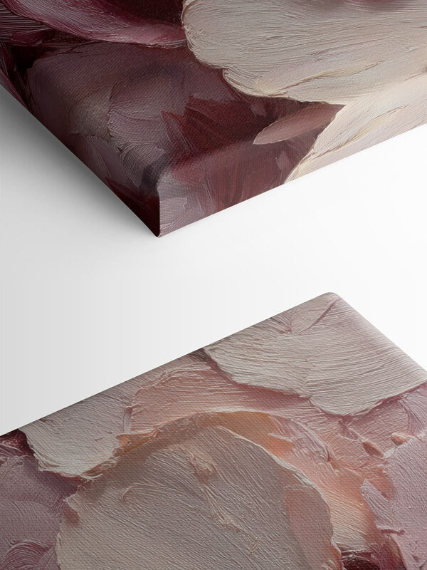 Delicate petals in soft hues