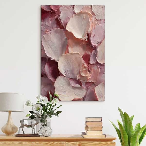 Delicate petals in soft hues