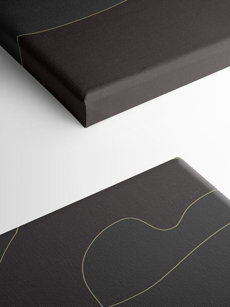 Black and grey background with a yellow line Black and grey background with a yellow line