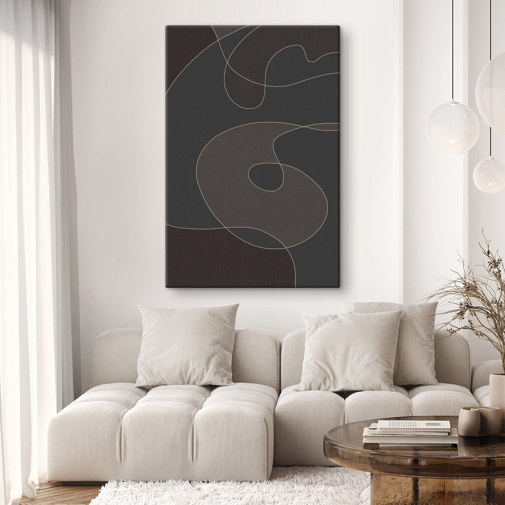 Black and grey background with a yellow line Black and grey background with a yellow line