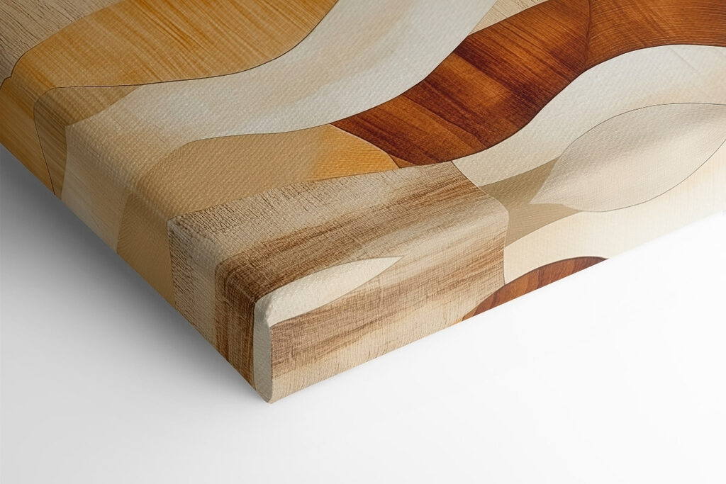 Pattern of wavy lines