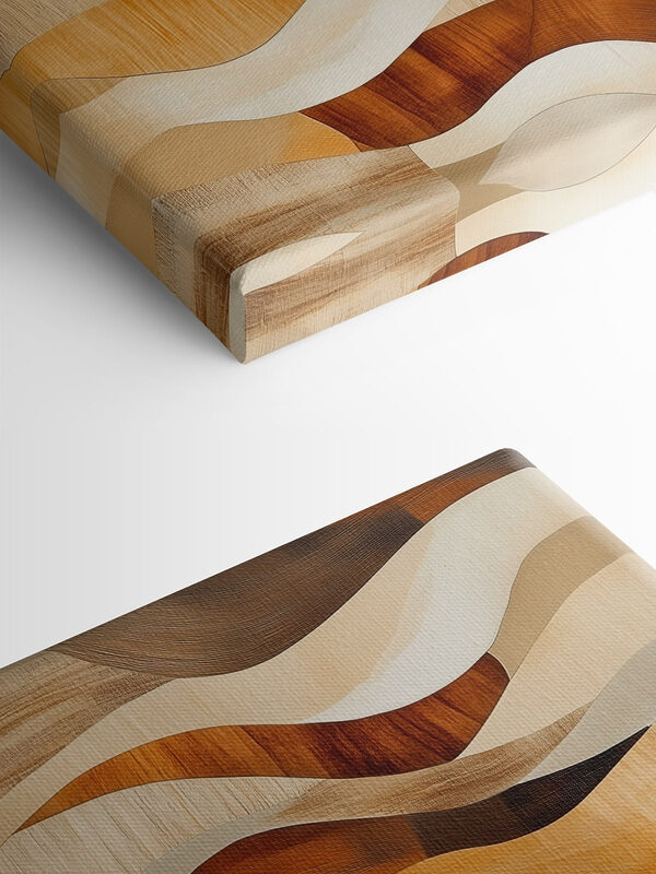 Pattern of wavy lines
