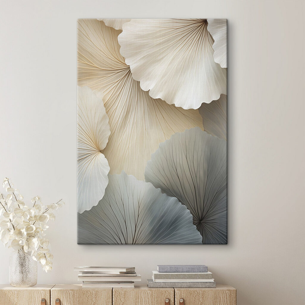 Gentle curves in soft hues