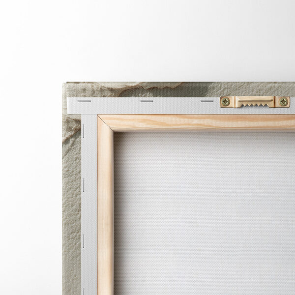- Earthy tones in flowing patterns