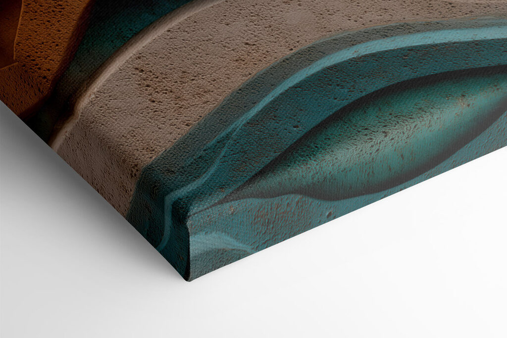 Flowing shapes in earthy tones Flowing shapes in earthy tones