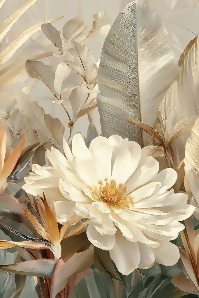 Delicate blooms in soft hues Delicate blooms in soft hues