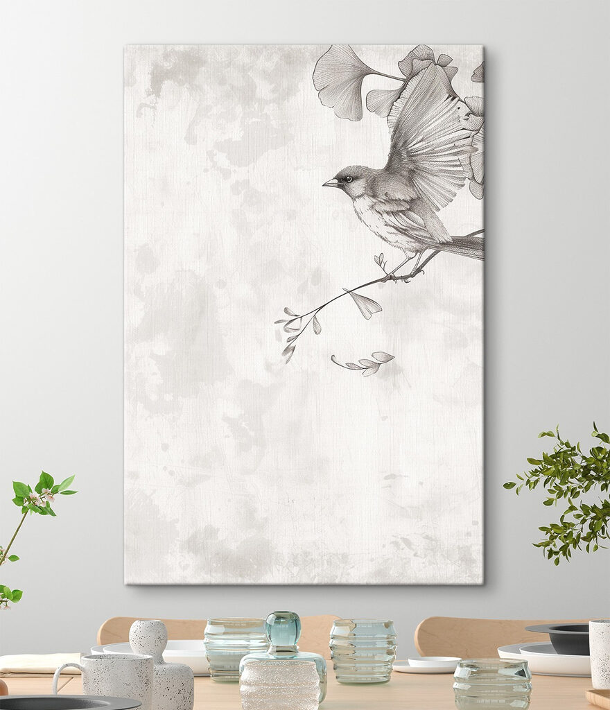 Bird on a branch