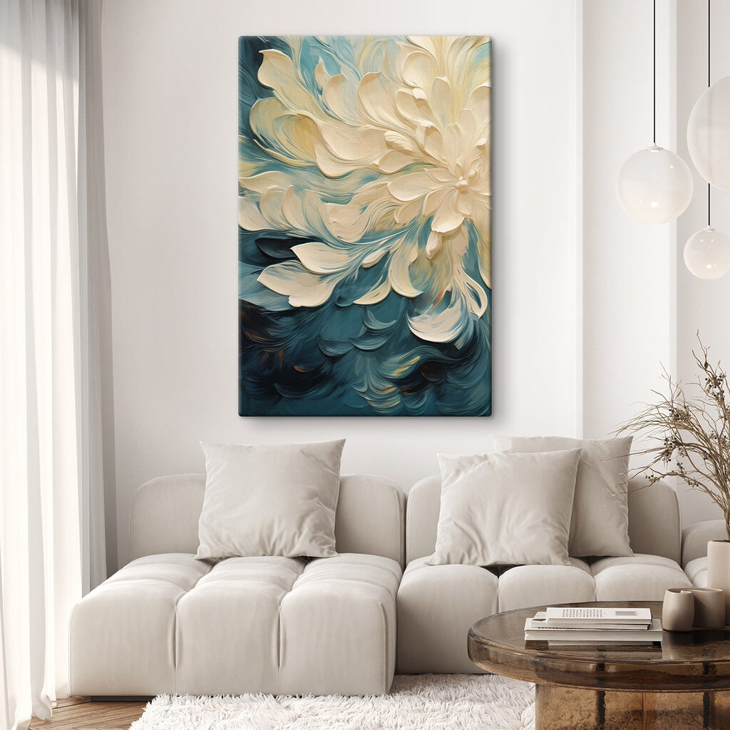 Delicate petals in soft colors