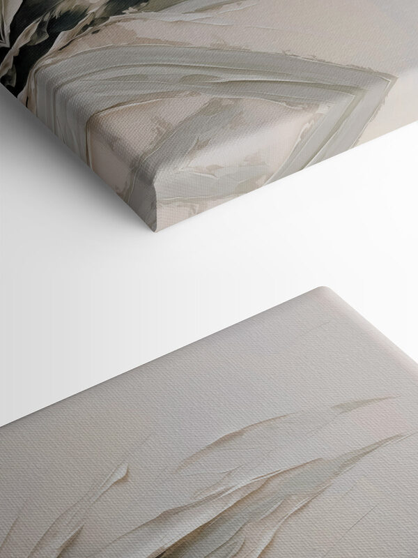 Elegant leaves in soft tones Elegant leaves in soft tones