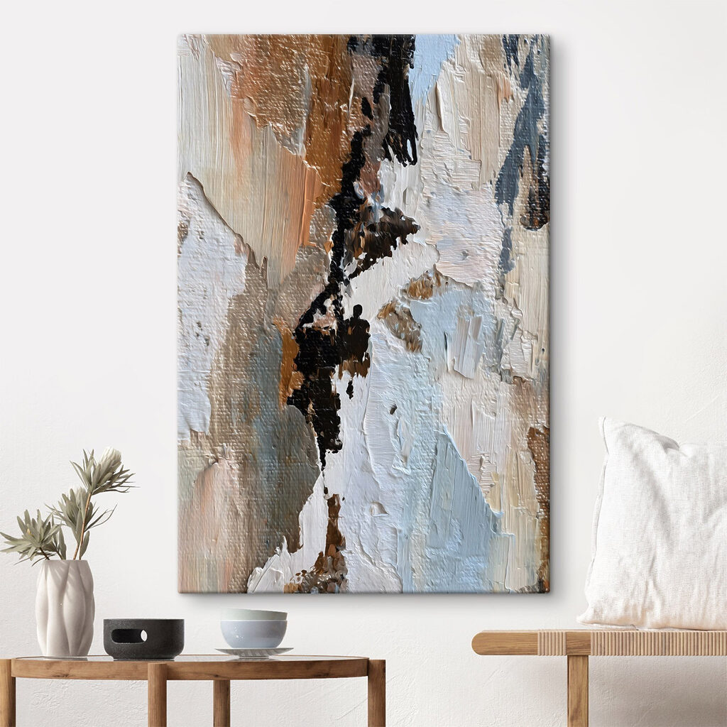 Abstract textures in soft colors