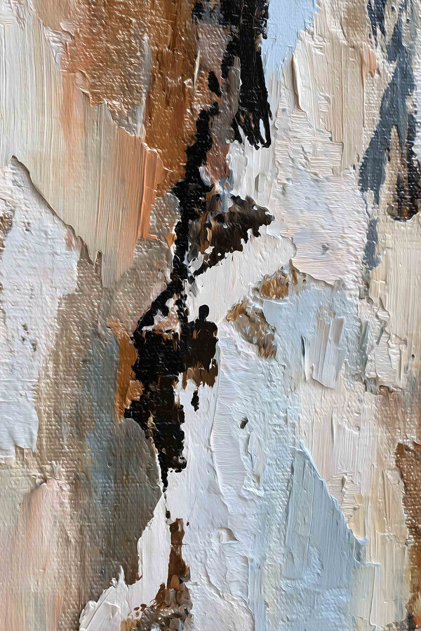 Abstract textures in soft colors