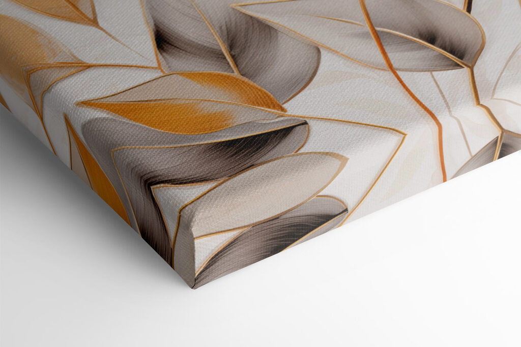 Nature-inspired design with delicate leaves Nature-inspired design with delicate leaves