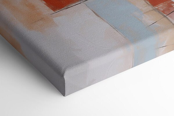 Painting of a colorful art piece Painting of a colorful art piece