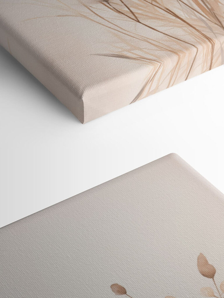 Delicate flora in soft hues
