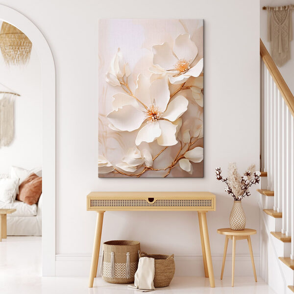 Delicate florals in soft hues