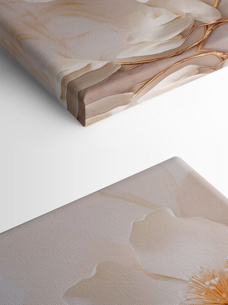 Delicate florals in soft hues