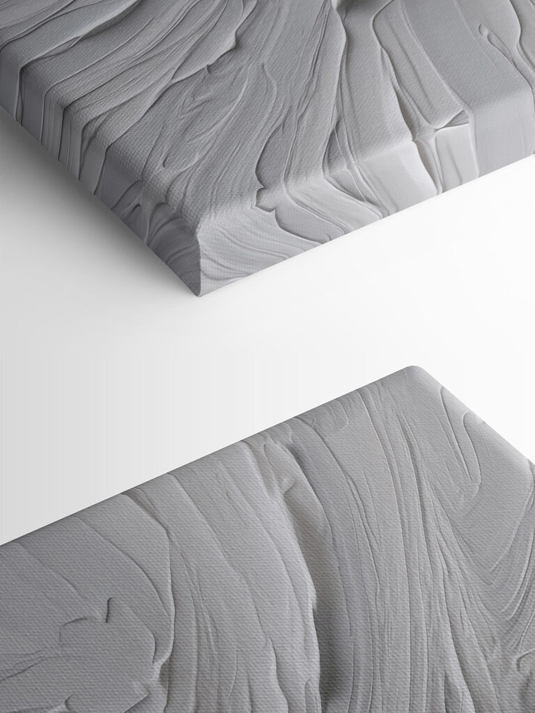 Soft waves of textured paint strokes Soft waves of textured paint strokes