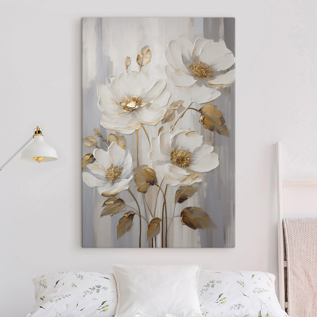Delicate blooms in serene colors Delicate blooms in serene colors