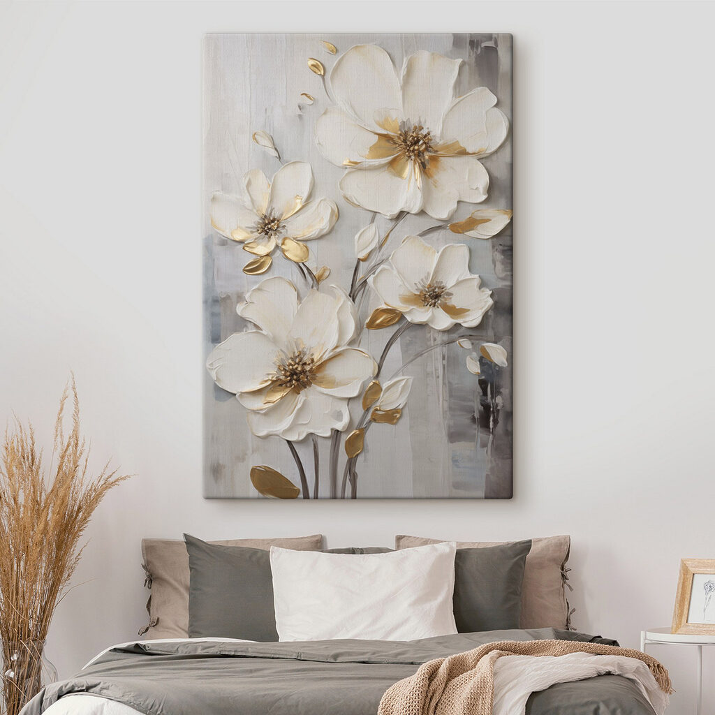 Delicate blooms in calming hues