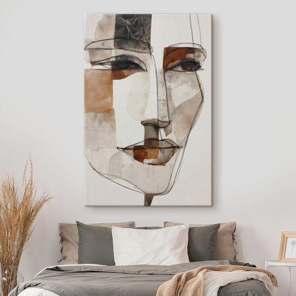Drawing of a face