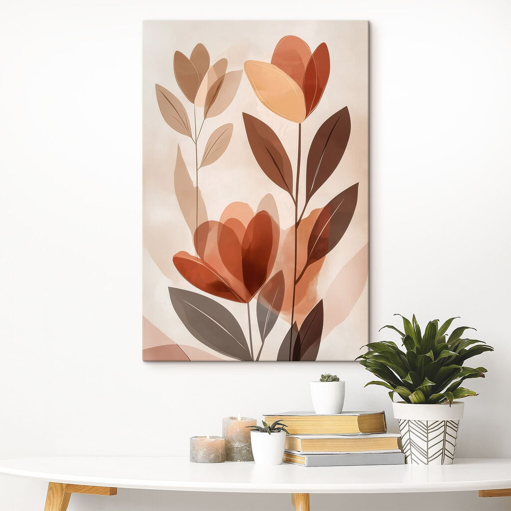 Blooming in warm, earthy tones