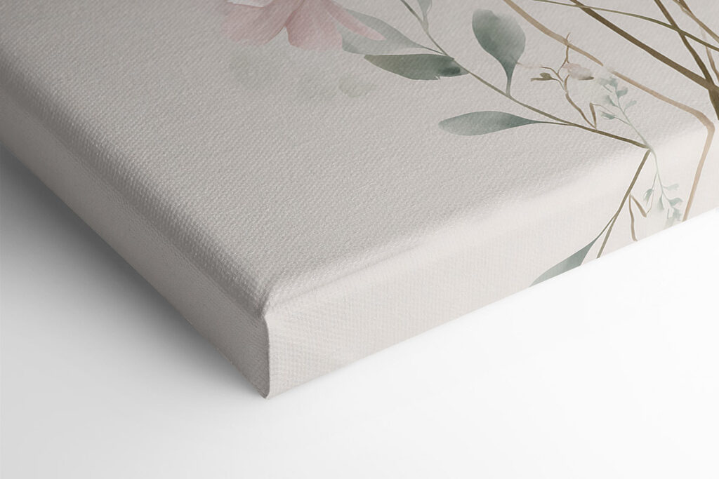 Delicate blooms in soft pastel hues