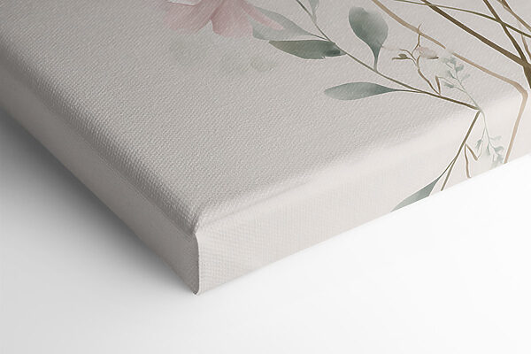 Delicate blooms in soft pastel hues