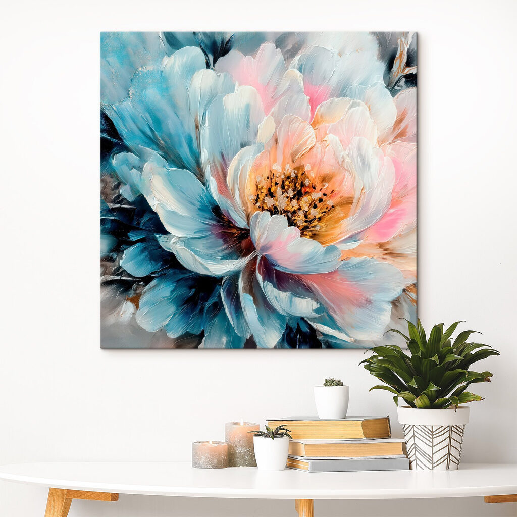 Vibrant blooms in soft pastel tones Vibrant blooms in soft pastel tones