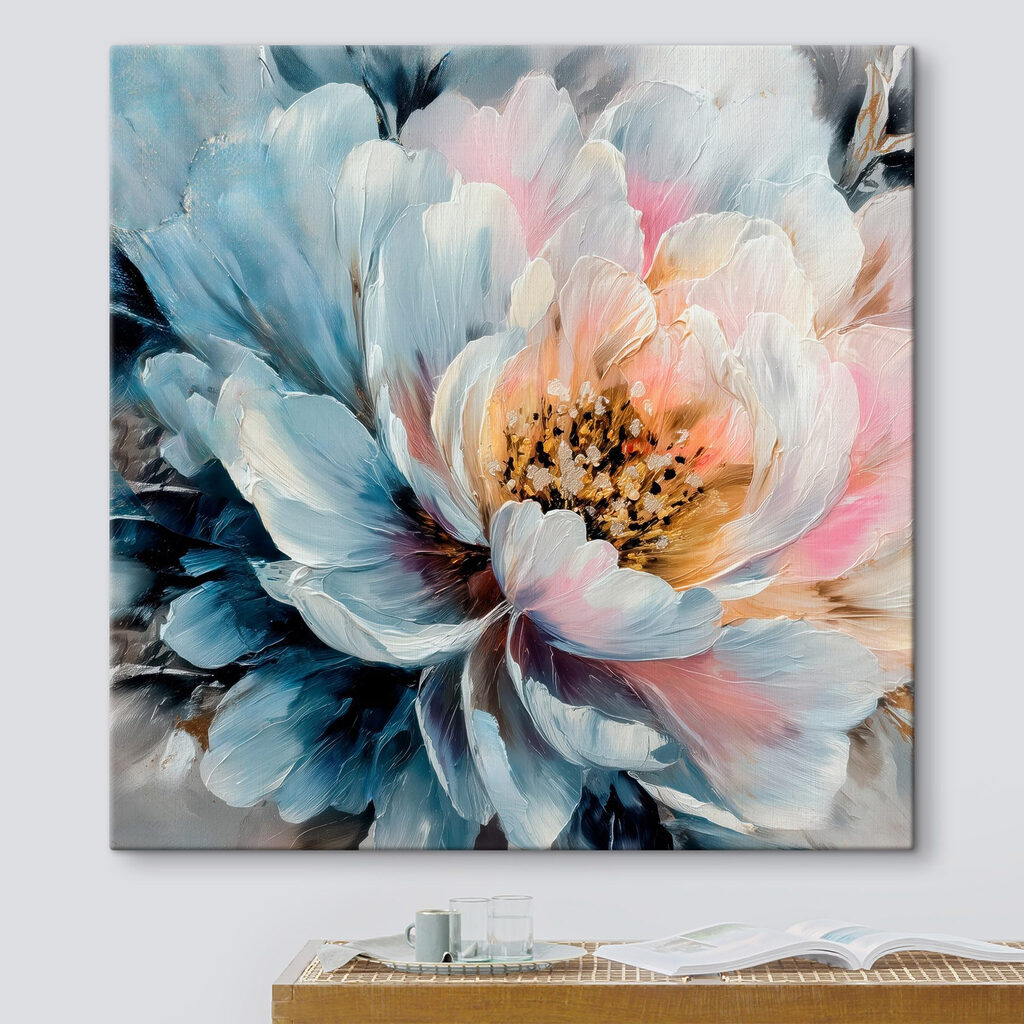 Vibrant blooms in soft pastel tones Vibrant blooms in soft pastel tones
