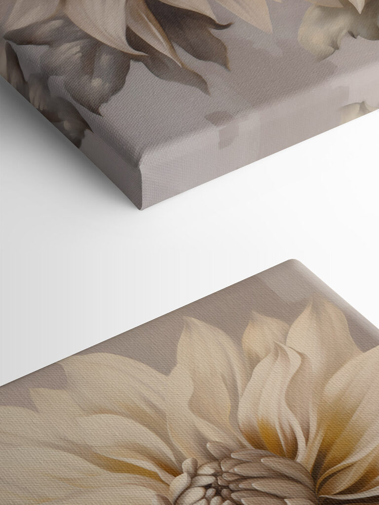 Beautiful blooms in soft tones
