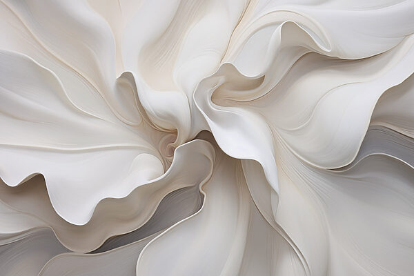 Flowing forms in soft hues