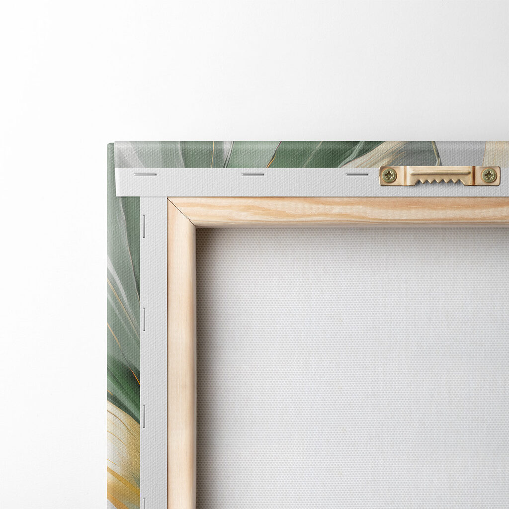 Vibrant tropical leaves in bold hues Vibrant tropical leaves in bold hues