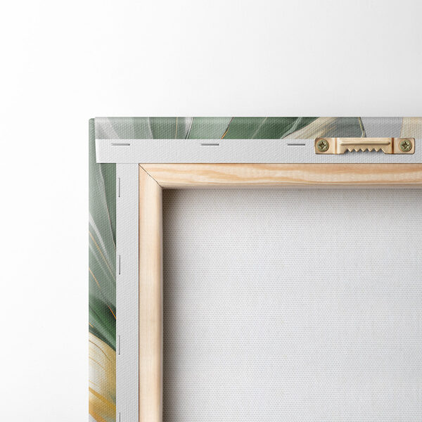 Vibrant tropical leaves in bold hues Vibrant tropical leaves in bold hues