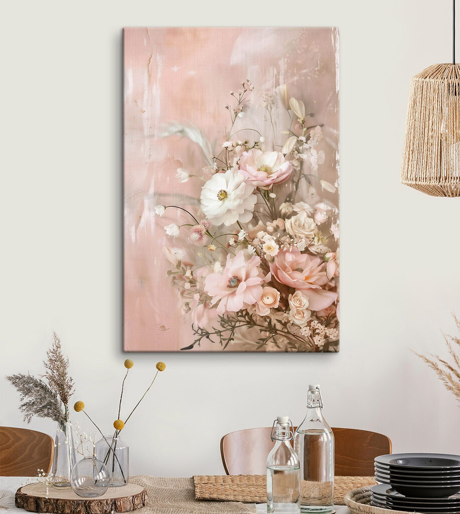 Delicate blooms on a soft backdrop Delicate blooms on a soft backdrop