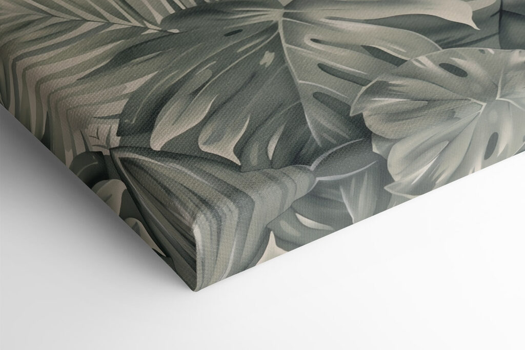 Lush green leaves in soft tones Lush green leaves in soft tones