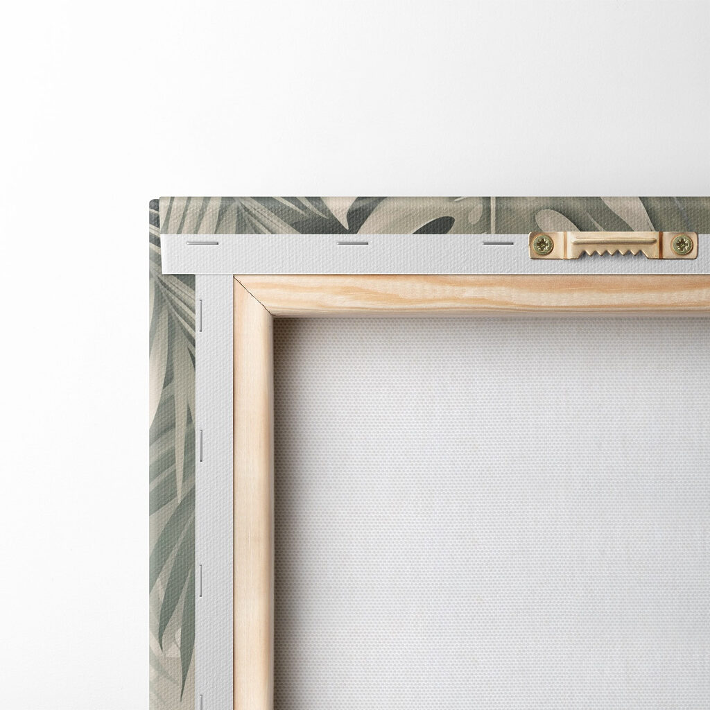 Lush green leaves in soft tones Lush green leaves in soft tones