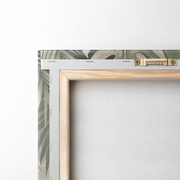 Lush green leaves in soft tones Lush green leaves in soft tones