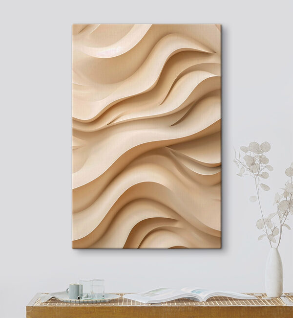 Fluid forms in soft neutral tones Fluid forms in soft neutral tones