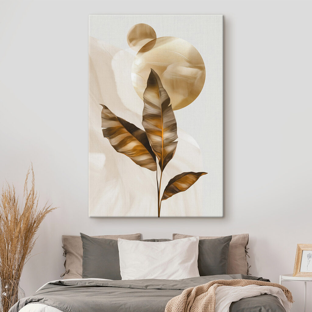 Elegant leaves against soft background Elegant leaves against soft background