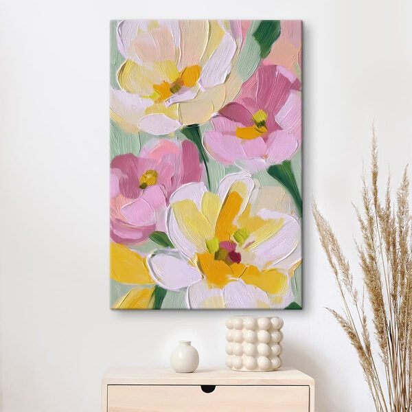 Vibrant blooms in pastel hues Vibrant blooms in pastel hues