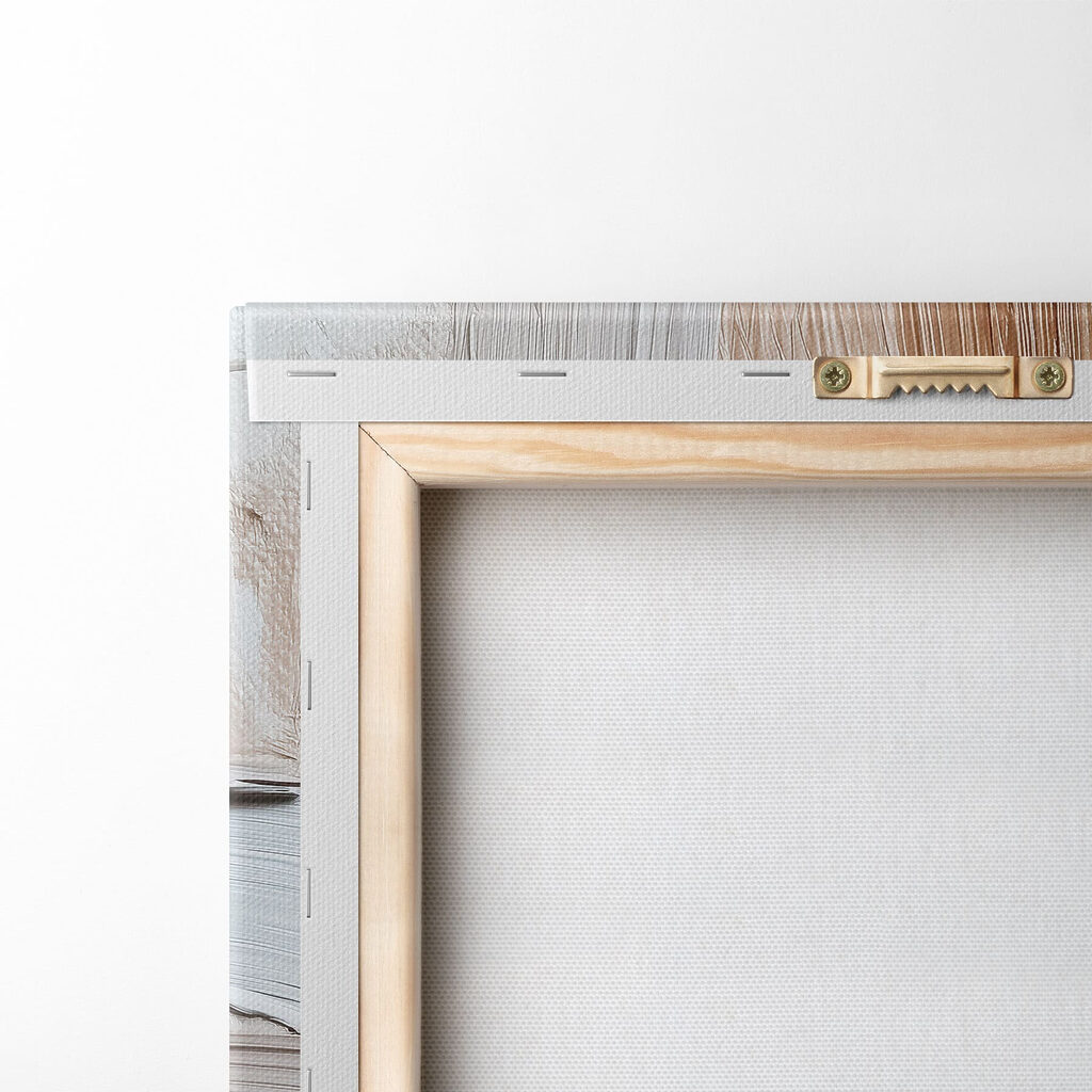 Abstract strokes of earthy tones